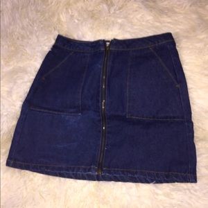Jean skirt